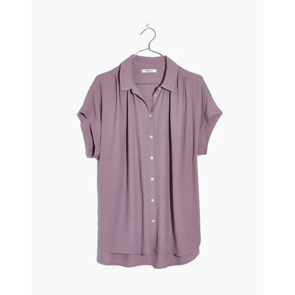 Madewell Purple Blouse